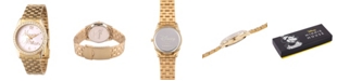ewatchfactory Women's Disney Minnie Mouse Gold Bracelet Watch 30mm